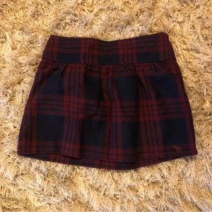 Abercrombie and Fitch Wool plaid skirt